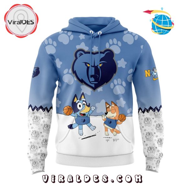 Memphis Grizzlies x Bluey And Bingo 2025 Hoodie