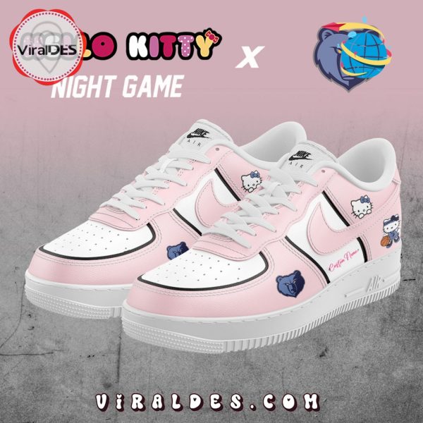 Memphis Grizzlies x Hello Kitty Night Game Air Force 1 Sneakers
