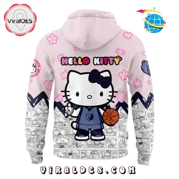 Memphis Grizzlies x Hello Kitty Night Game Pink Hoodie