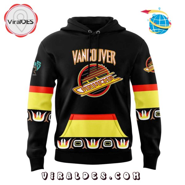 Memphis Grizzlies x Vancouver Canucks Black Hoodie