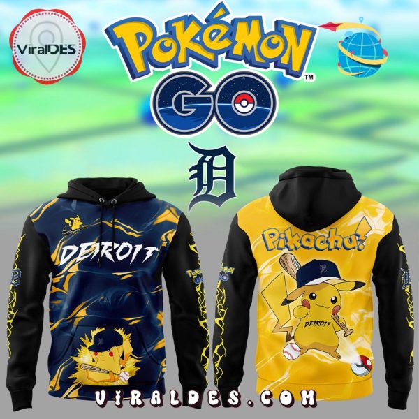 MLB Detroit Tigers x Pokémon GO Hoodie