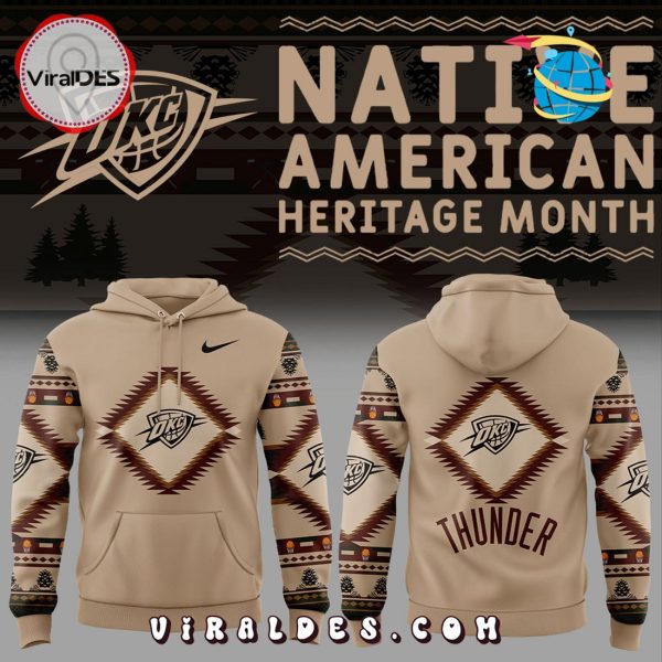 Native American Heritage 2025 Oklahoma City Thunder Hoodie