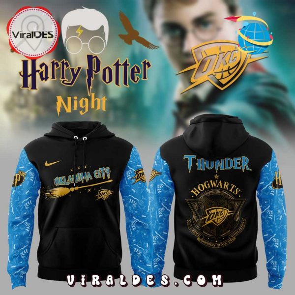 Oklahoma City Thunder Harry Potter Night Hoodie