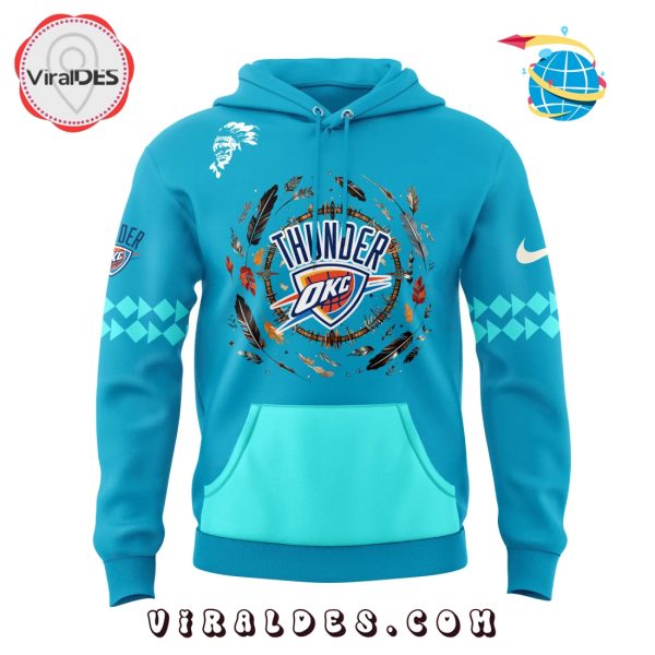 Oklahoma City Thunder Native American Heritage Month Hoodie