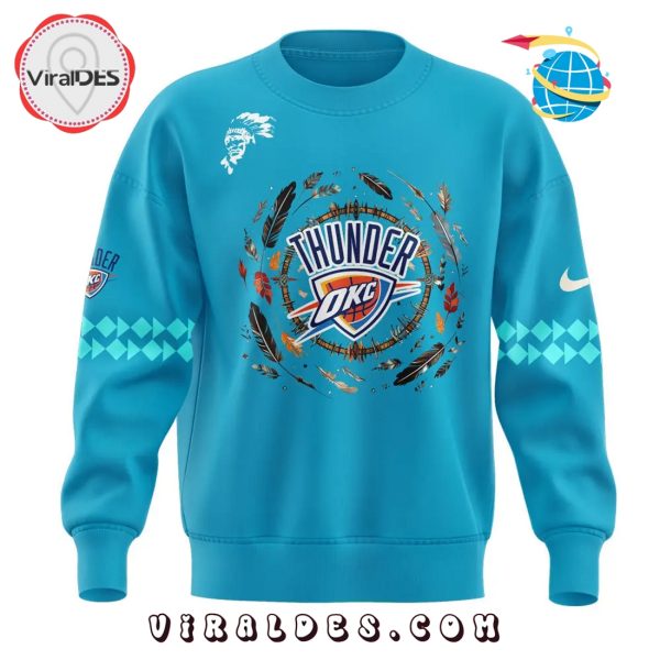 Oklahoma City Thunder Native American Heritage Month Hoodie