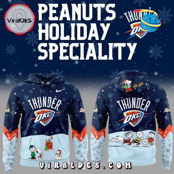 Oklahoma City Thunder Peanuts & Snoopy Hoodie