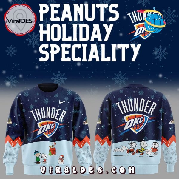 Oklahoma City Thunder Peanuts & Snoopy Hoodie