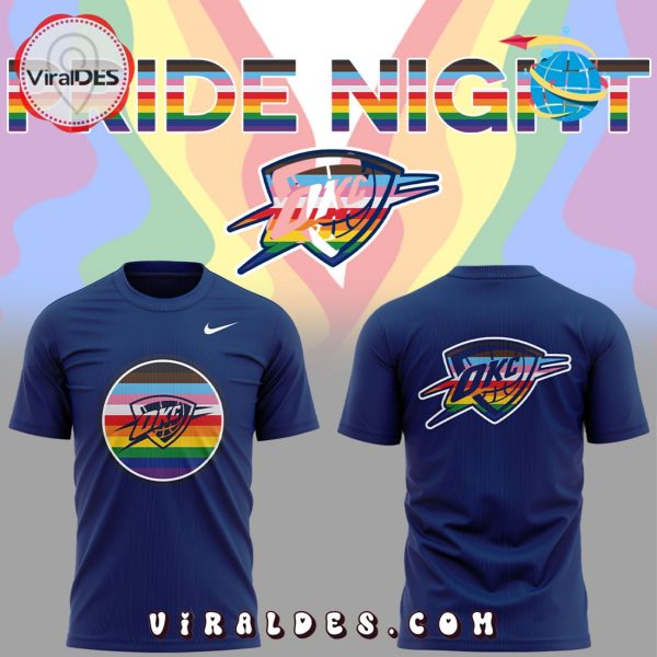 Oklahoma City Thunder Pride Night Hoodie