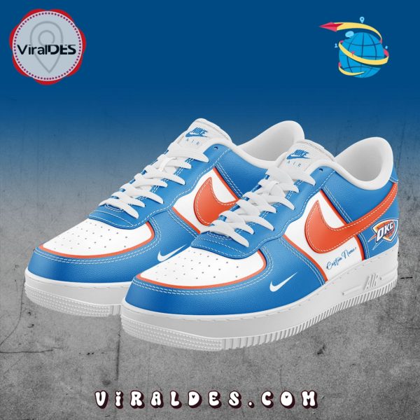 Oklahoma City Thunder Thank You Fans Air Force 1 Sneakers