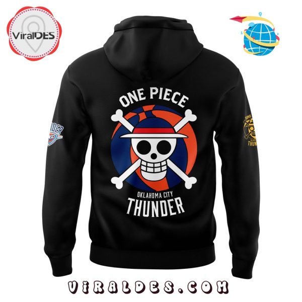 Oklahoma City Thunder Welcome Luffy Game Night Collab Hoodie