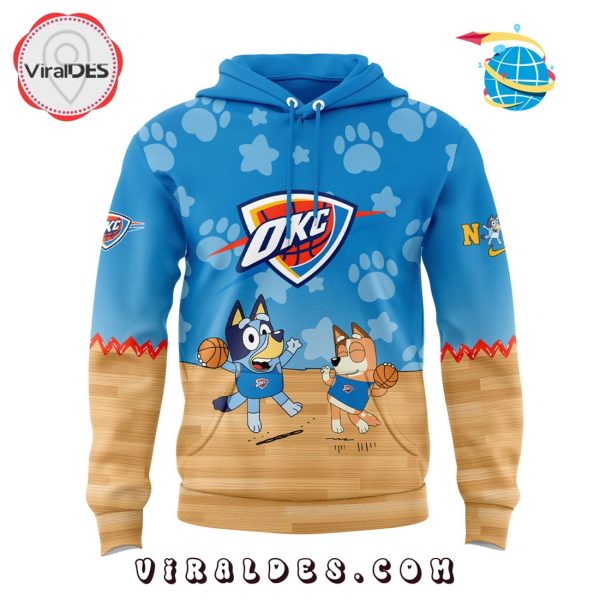 Oklahoma City Thunder x Bluey And Bingo Hoodie