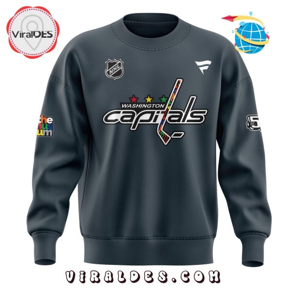 Personalized Washington Capitals Black History Month Hoodie