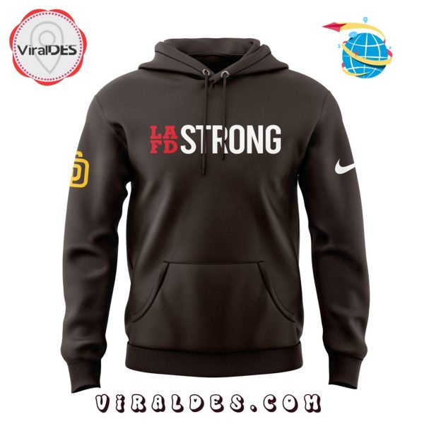 San Diego Padres LA Strong Black Hoodie