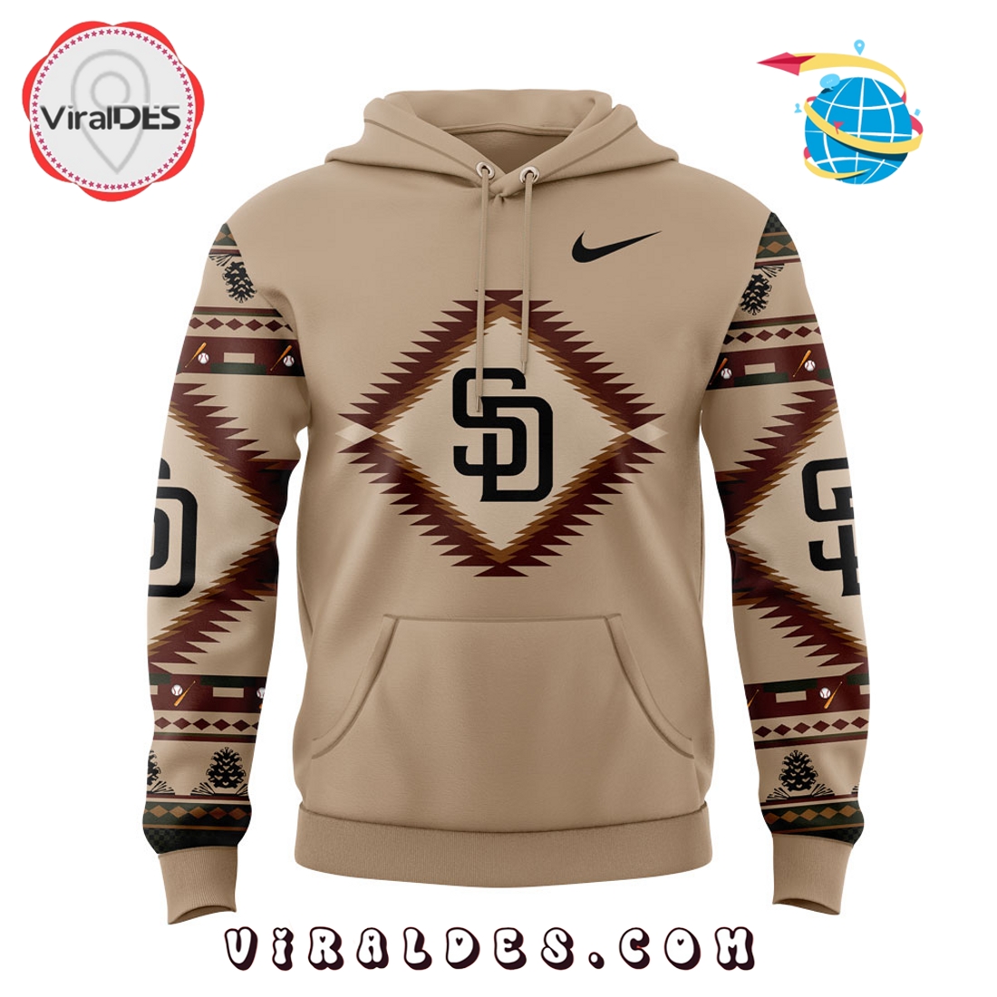 San Diego Padres Native American Heritage Hoodie San Diego Padres Native American Heritage Hoodie
