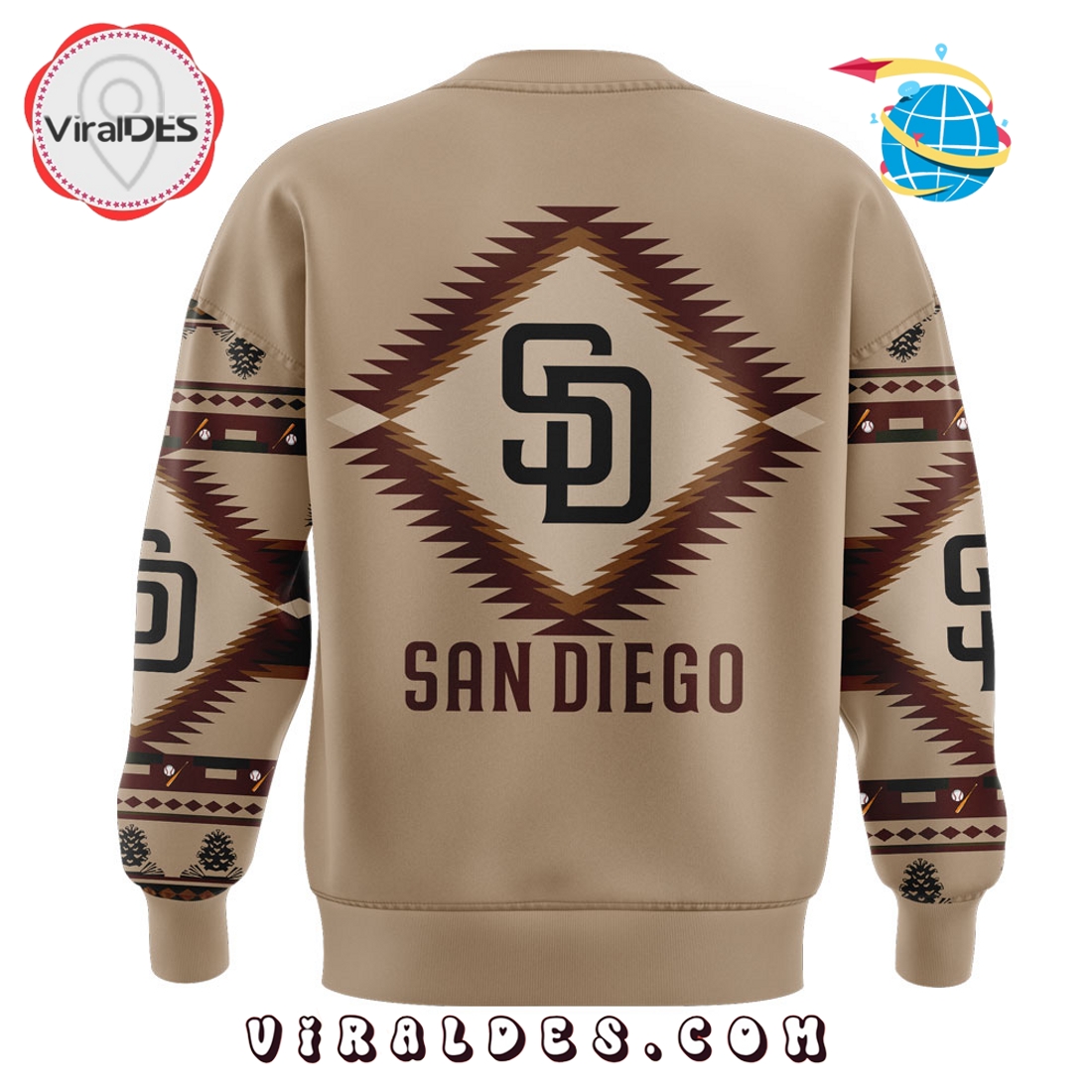 San Diego Padres Native American Heritage Hoodie San Diego Padres Native American Heritage Hoodie