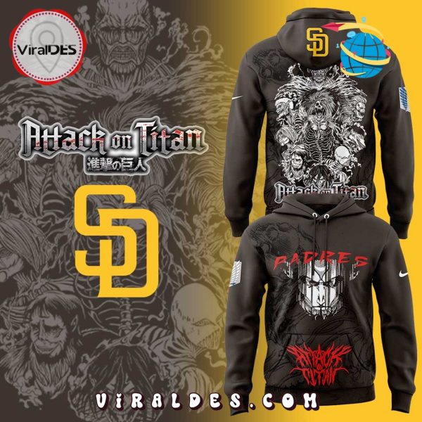 San Diego Padres x Attack on Titan Hoodie