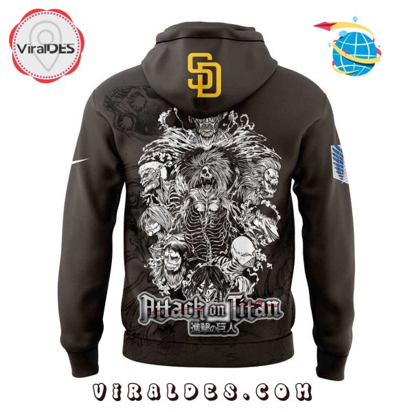 San Diego Padres x Attack on Titan Hoodie