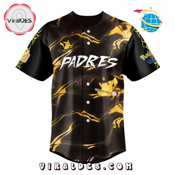 San Diego Padres x Pokémon GO 2025 Baseball Jersey