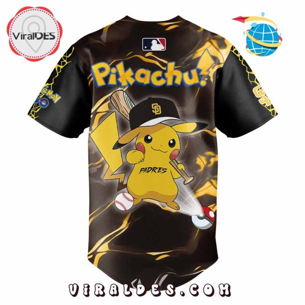 San Diego Padres x Pokémon GO 2025 Baseball Jersey