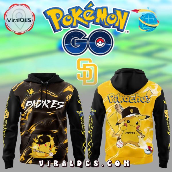 San Diego Padres x Pokémon GO 2025 Hoodie