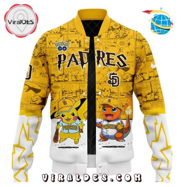 San Diego Padres x Pokémon GO Baseball Jacket