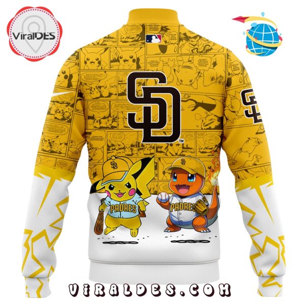 San Diego Padres x Pokémon GO Baseball Jacket