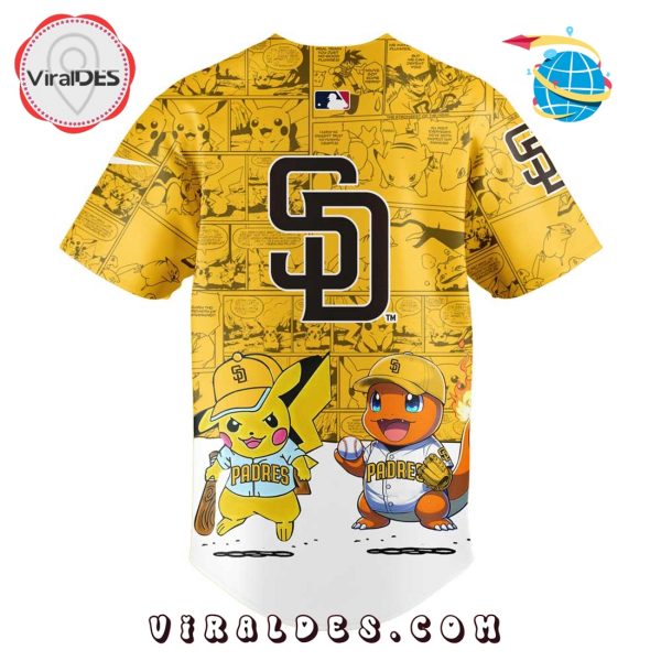 San Diego Padres x Pokémon GO Baseball Jersey