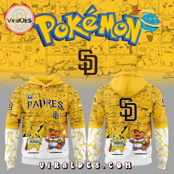 San Diego Padres x Pokémon GO Hoodie