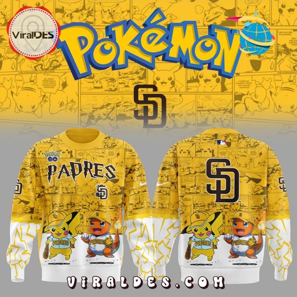 San Diego Padres x Pokémon GO Hoodie
