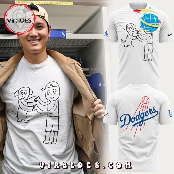 Shohei Ohtani vs Decopin drawn Kenta Maeda White Hoodie