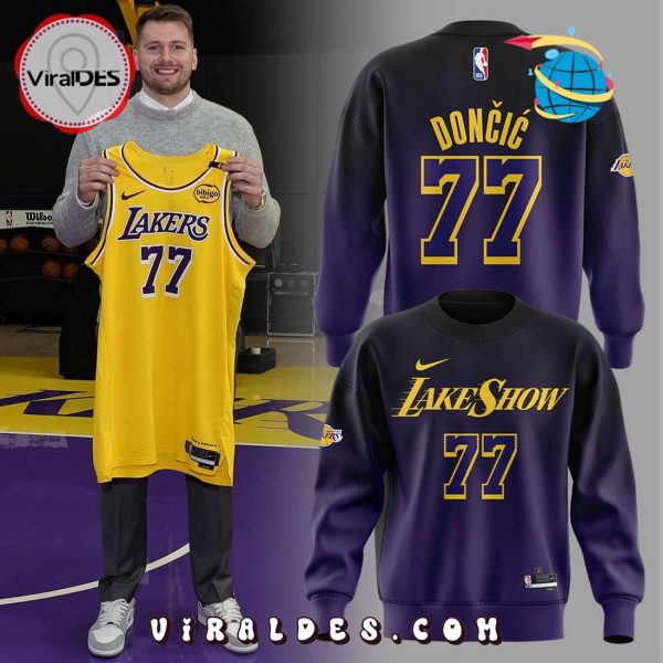 Show Luka Doncic Los Angeles Lakers Hoodie