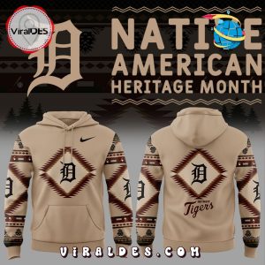 Detroit Tigers Native American Heritage 2025 Hoodie