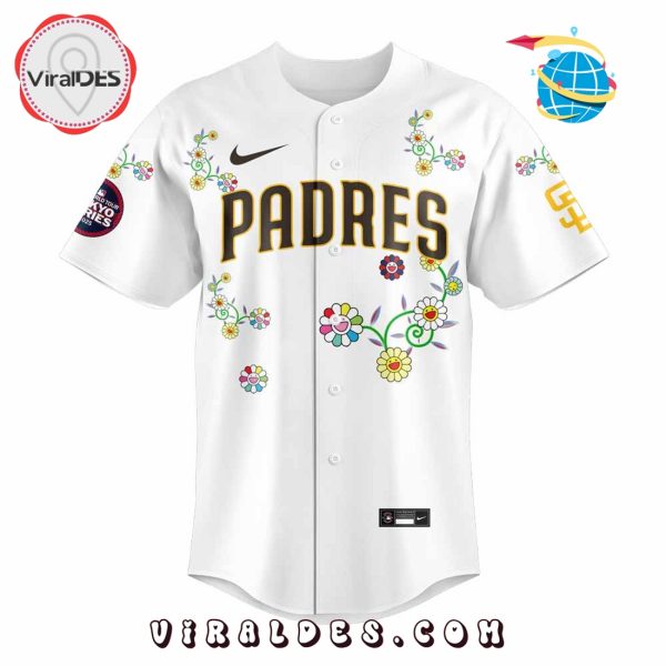 Takashi Murakami Padres x MLB Tokyo Series Baseball Jersey
