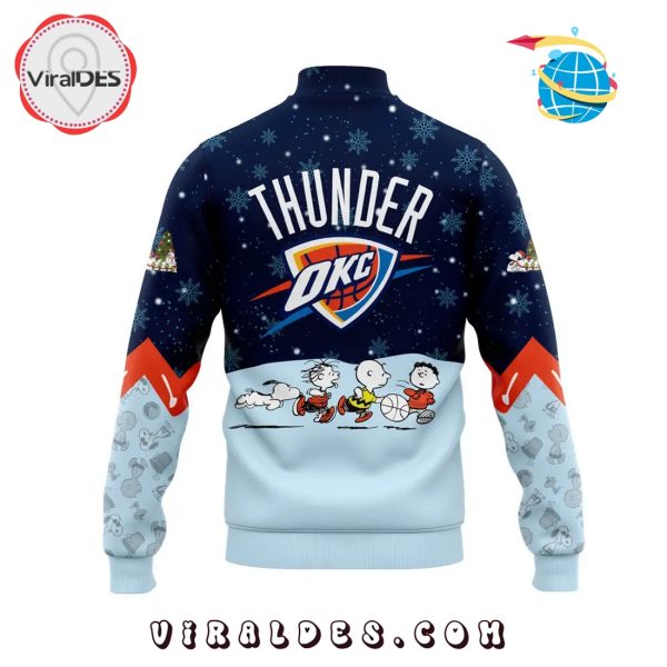 Thunder Peanuts & Snoopy 2025 Baseball Jacket