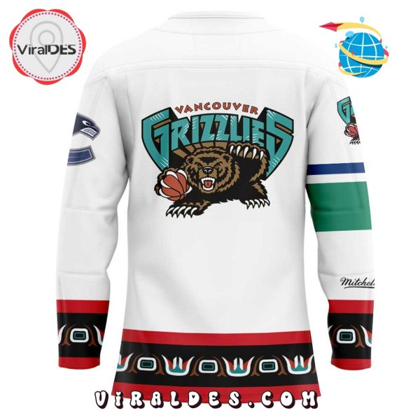 Vancouver Canucks x Memphis Grizzlies Hockey Jersey
