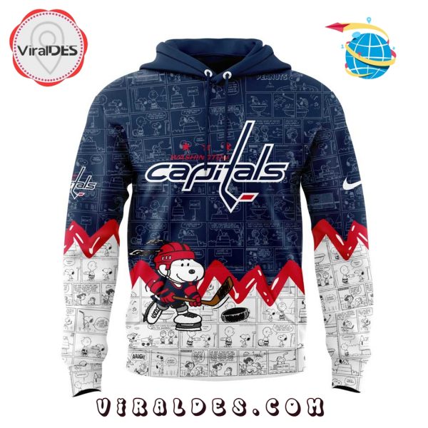 Washington Capitals Anniversary of Peanuts Hoodie