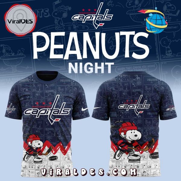 Washington Capitals Anniversary of Peanuts Hoodie