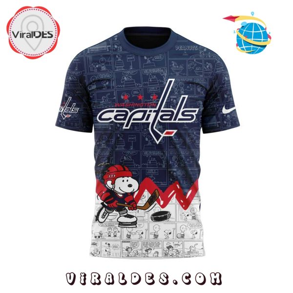 Washington Capitals Anniversary of Peanuts Hoodie