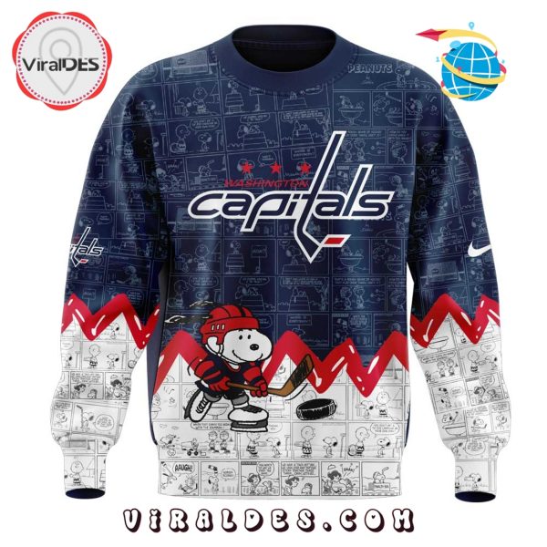 Washington Capitals Anniversary of Peanuts Hoodie