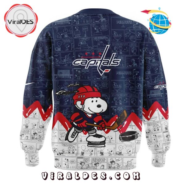 Washington Capitals Anniversary of Peanuts Hoodie
