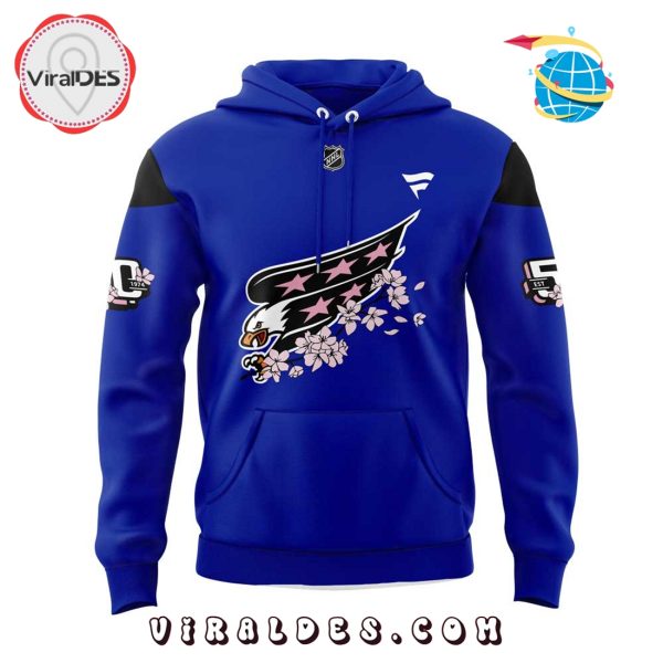 Washington Capitals Cherry Blossom Pullover Hoodie