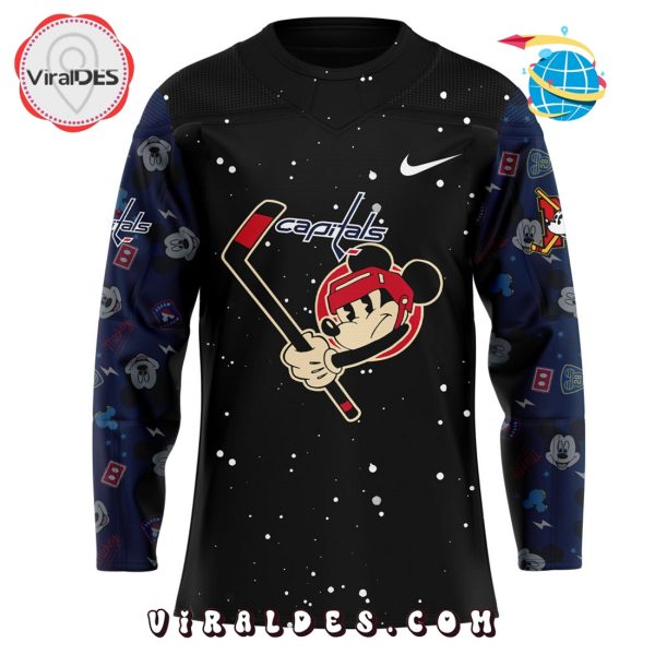 Washington Capitals Mickey & Friends Hockey Jersey