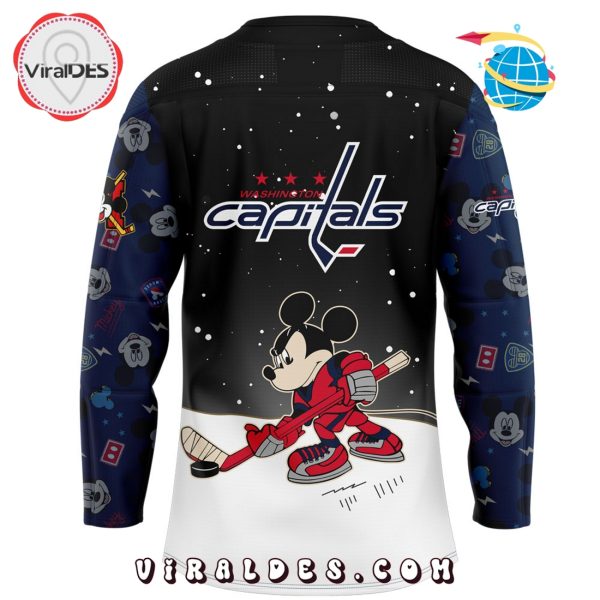 Washington Capitals Mickey & Friends Hockey Jersey