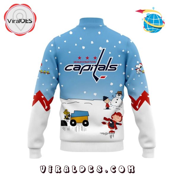 Washington Capitals Peanuts & Snoopy 2025 Baseball Jacket