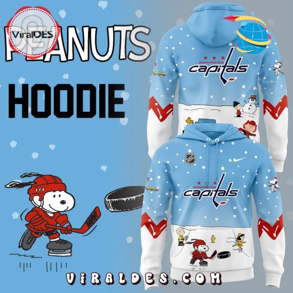 Washington Capitals Peanuts & Snoopy Hoodie
