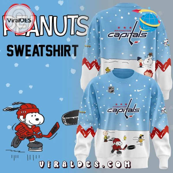 Washington Capitals Peanuts & Snoopy Hoodie