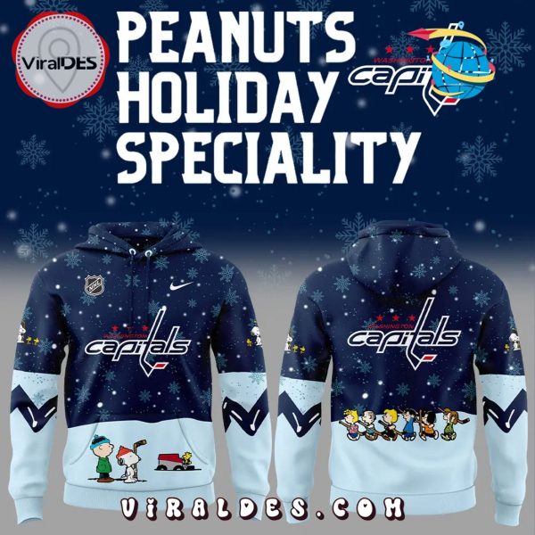 Washington Capitals Peanuts & Snoopy Night Hoodie