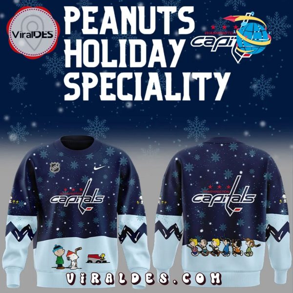 Washington Capitals Peanuts & Snoopy Night Hoodie