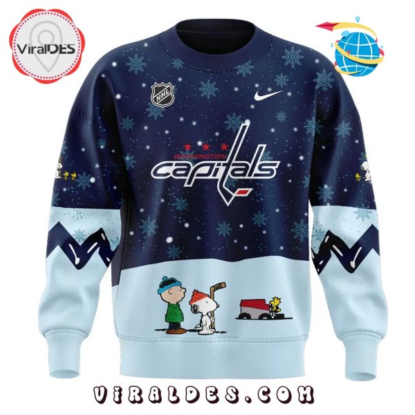 Washington Capitals Peanuts & Snoopy Night Hoodie