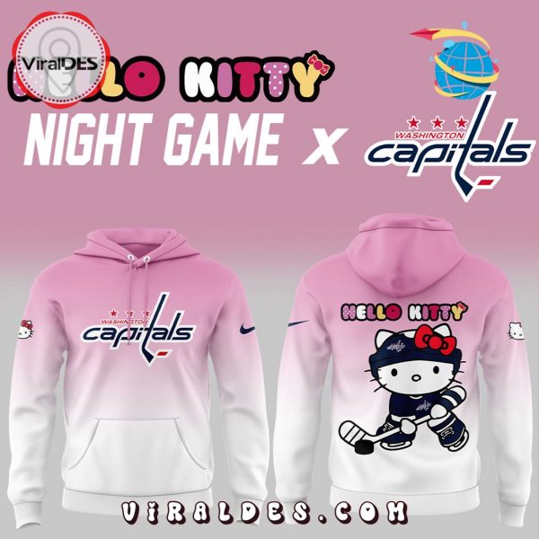 Washington Capitals x Hello Kitty Camouflage Hoodie